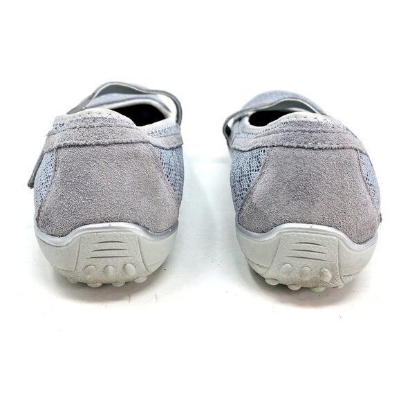 Skechers Shoes Womens 8.5 Gray Relaxed Fit Air Cooled Memory Foam Mary Jane Flat - Picture 6 of 11